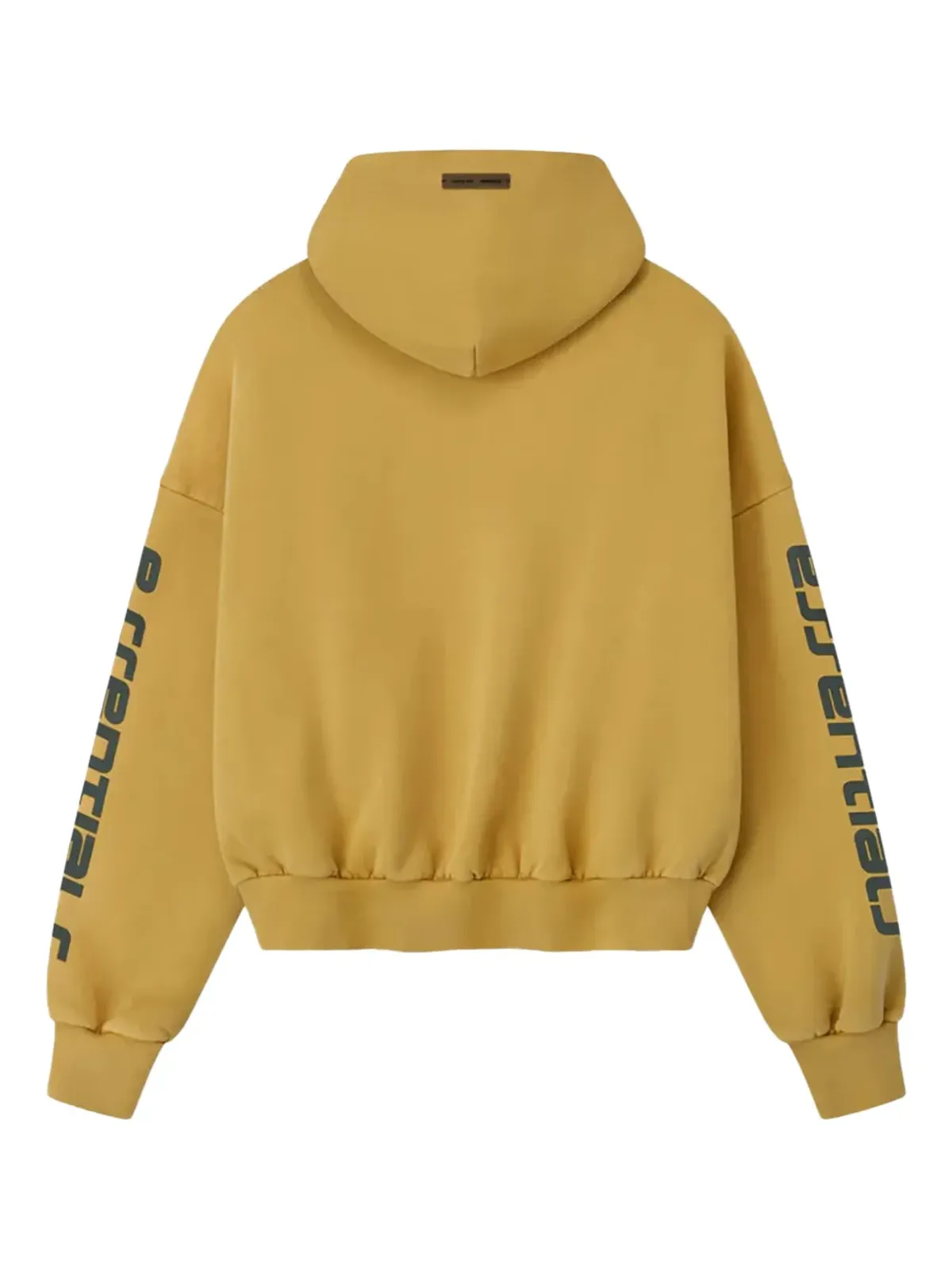 FEAR OF GOD ESSENTIALS プリント入りフリースフーディー - イエロー - 画像2