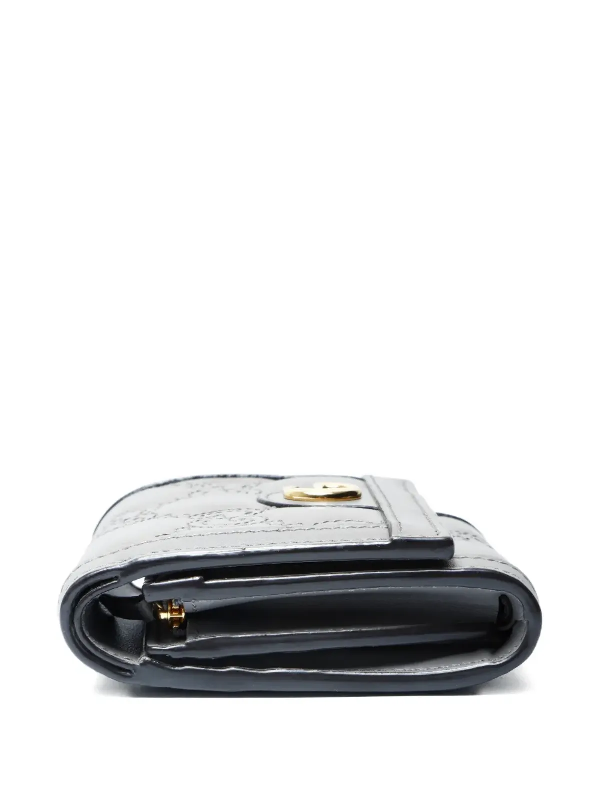 Gucci ビンテージ 2015-2020 GGキルト ウォレット - グレー - 画像3