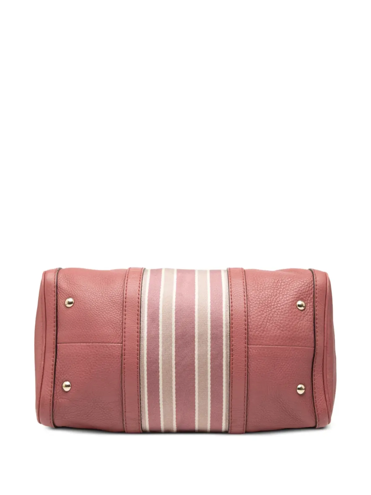 Gucci ビンテージ 2000-2015 カーフスキン・ウェブ ジョイ ボストンバッグ ピンク - 画像5