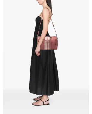 Gucci ビンテージ 2000-2015 カーフスキン・ウェブ ジョイ ボストンバッグ ピンク - サムネイル3