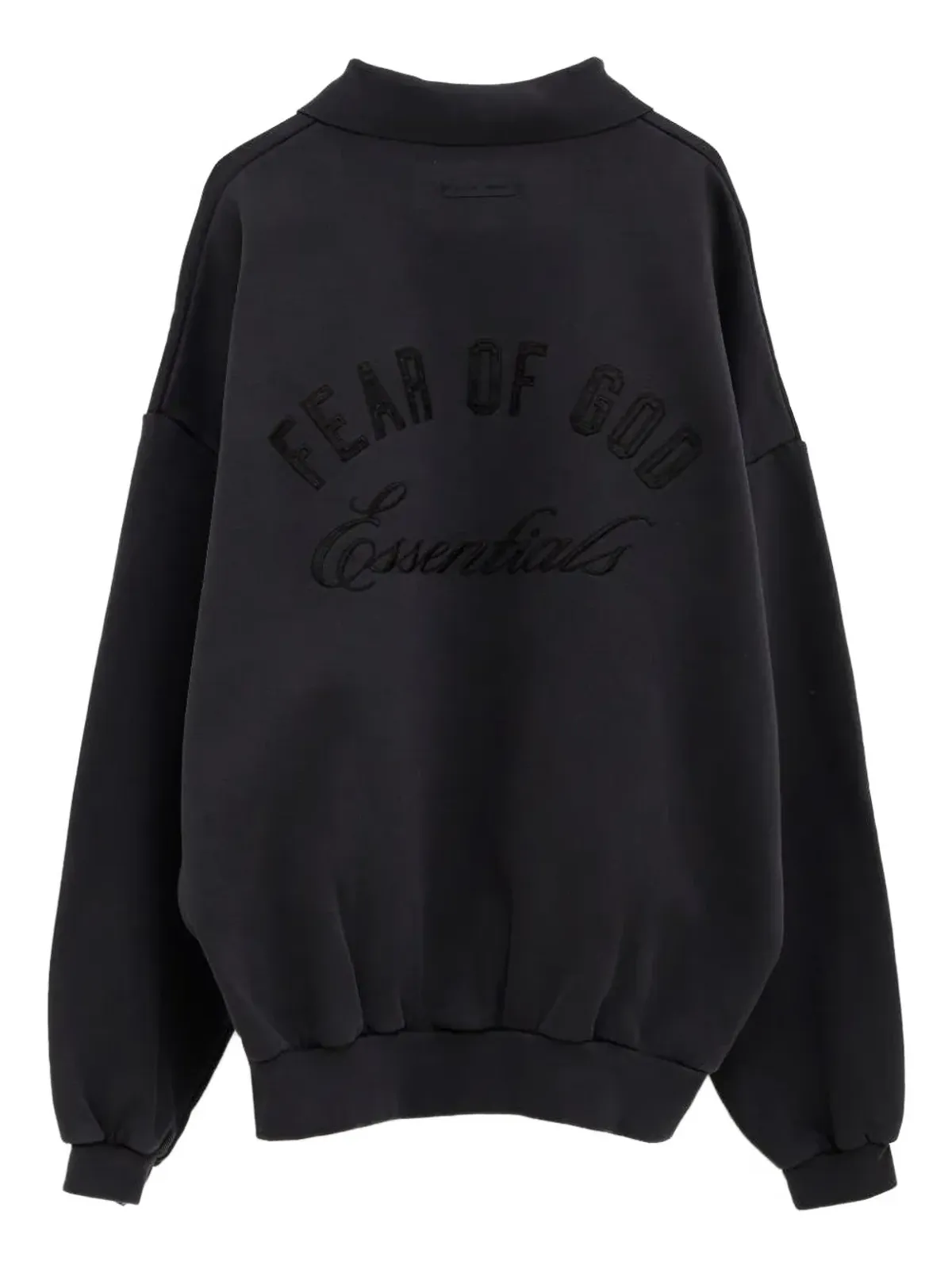 FEAR OF GOD ESSENTIALS 刺繍ロゴ ポロシャツ - ブラック - 画像2