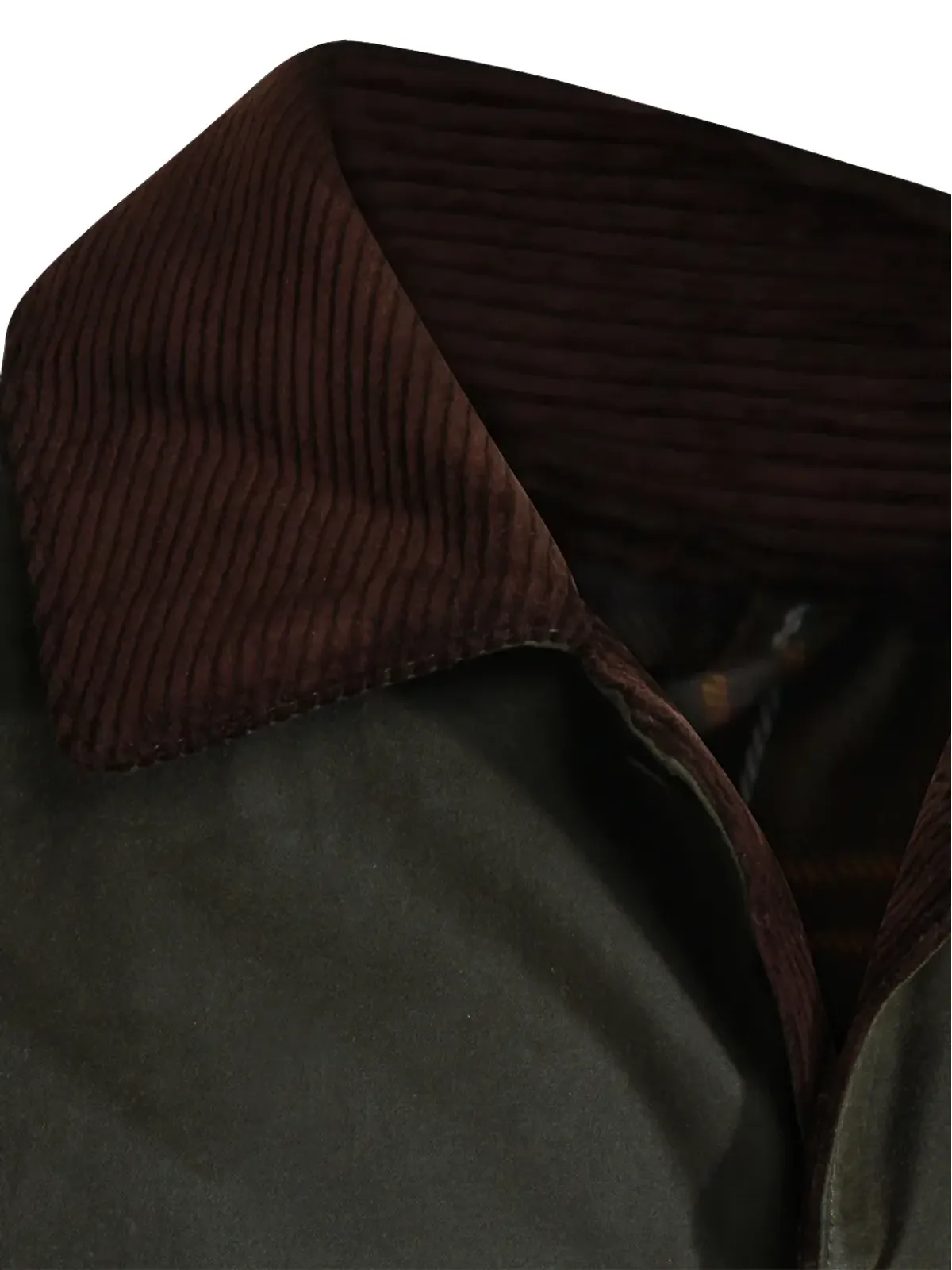 Baracuta x Barbour コーデュロイカラーコート - Green - 画像4