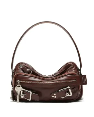 Acne Studios Camero Party バックル付きジップレザーショルダーバッグ - サムネイル1