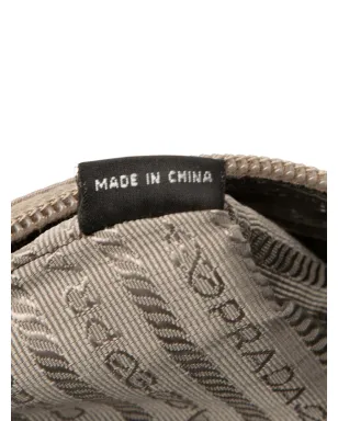 Prada ビンテージ Tessuto クラッチバッグ - ブラウン - サムネイル5