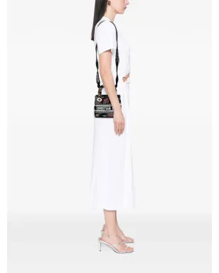 Christian Dior ビンテージ 2022 ミニ刺繍キャンバス Mille Fleurs Lady D Lite サッチェル - ブラック - サムネイル2
