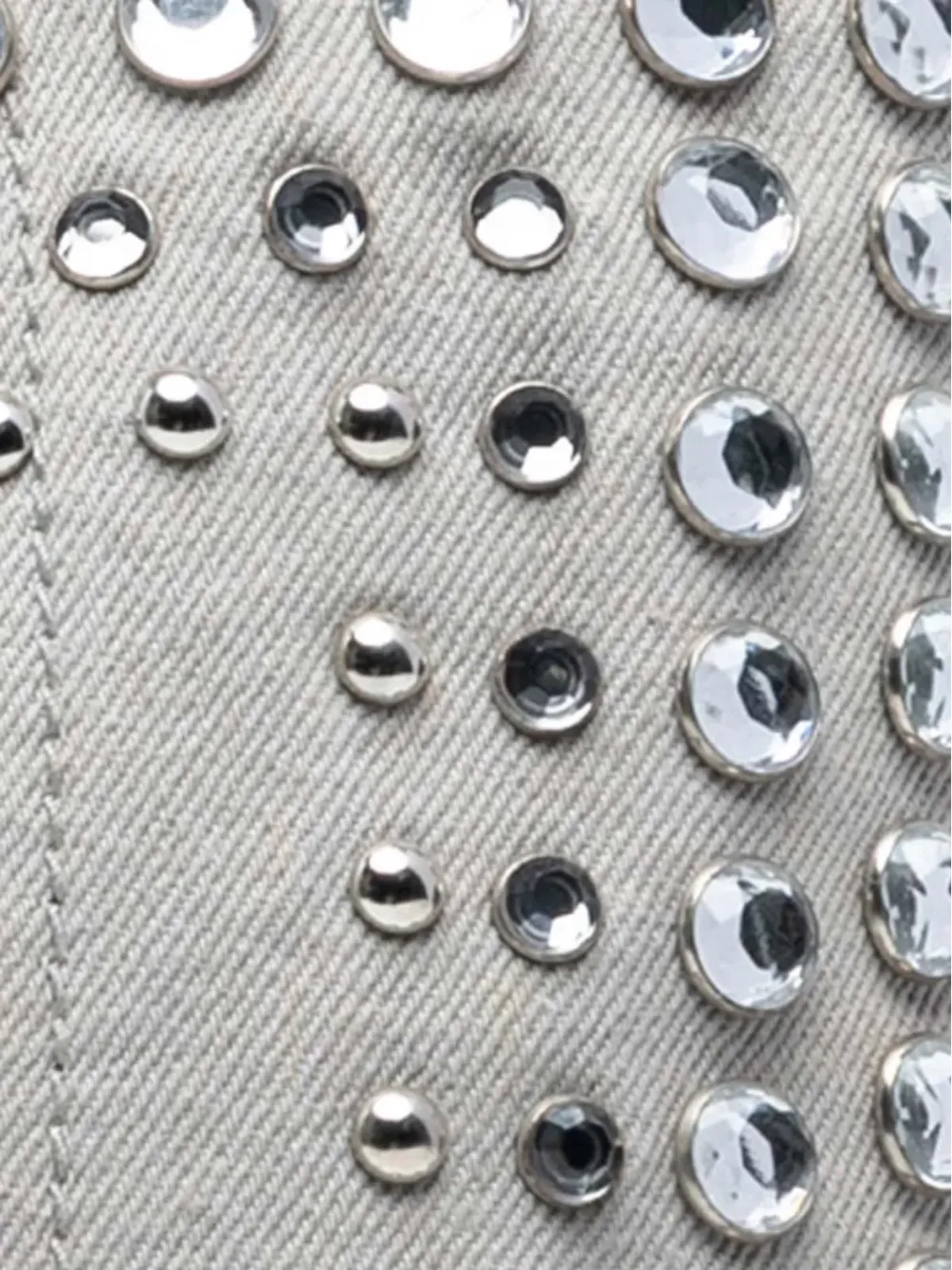 Prada ビンテージ 2013-2025 キャンバス Canapa Bijoux サッチェル - グレー - 画像4