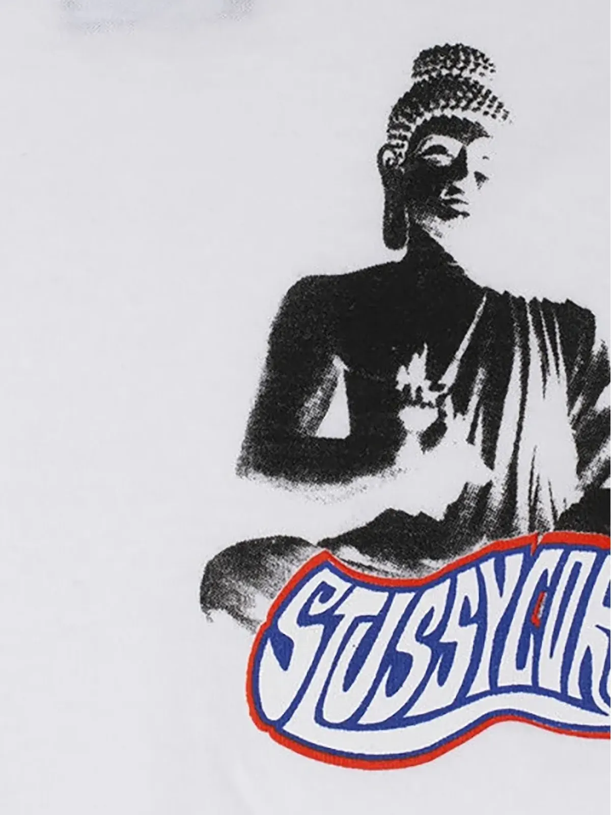 Stüssy 仏頭の長袖Tシャツ - 画像2