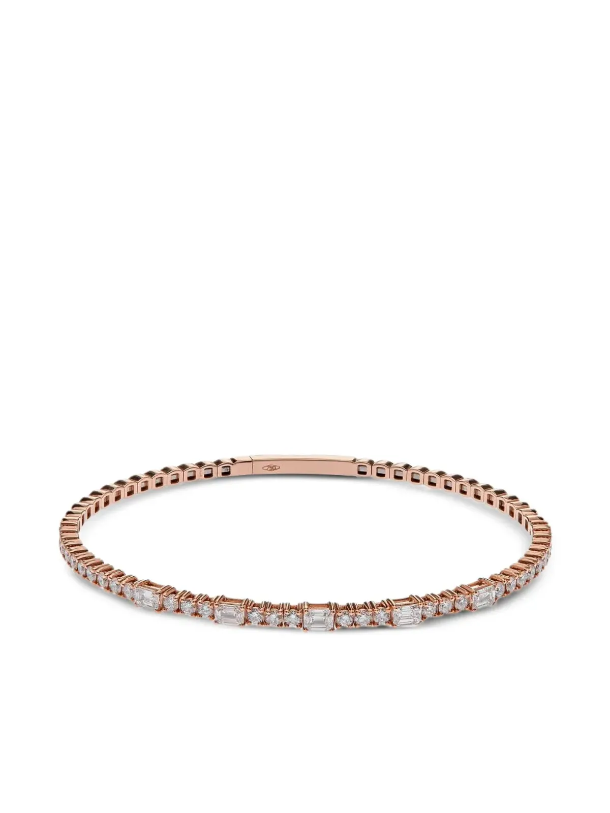 Jewels Aficionado 18K ローズゴールド ダイヤモンド ブレスレット - ピンク - 画像1