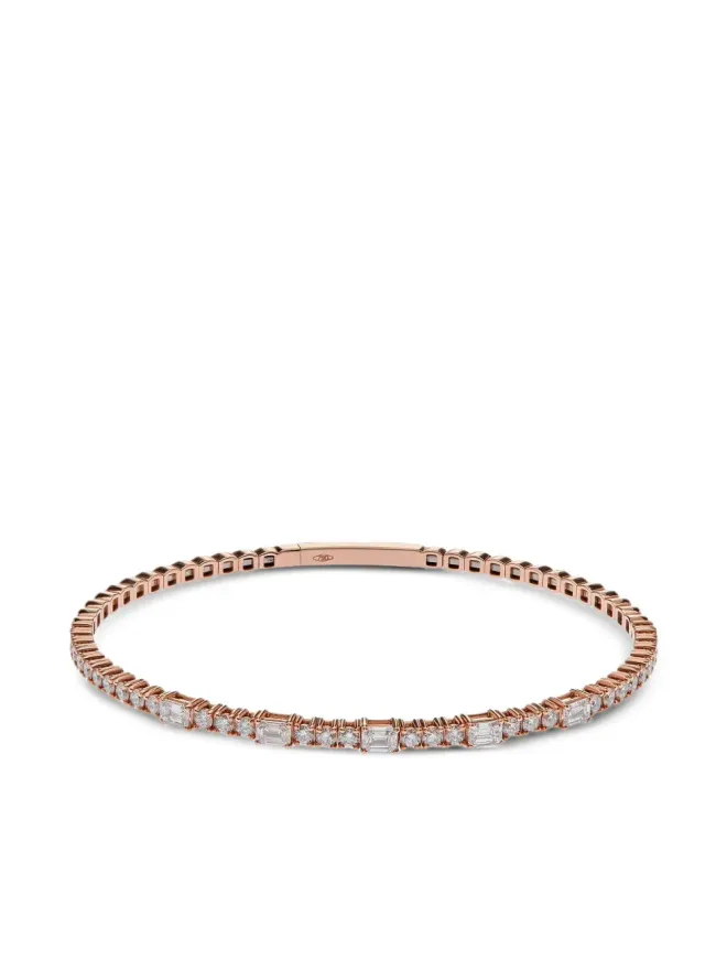 Jewels Aficionado Jewels Aficionado 18K ローズゴールド ダイヤモンド ブレスレット - ピンクの商品画像