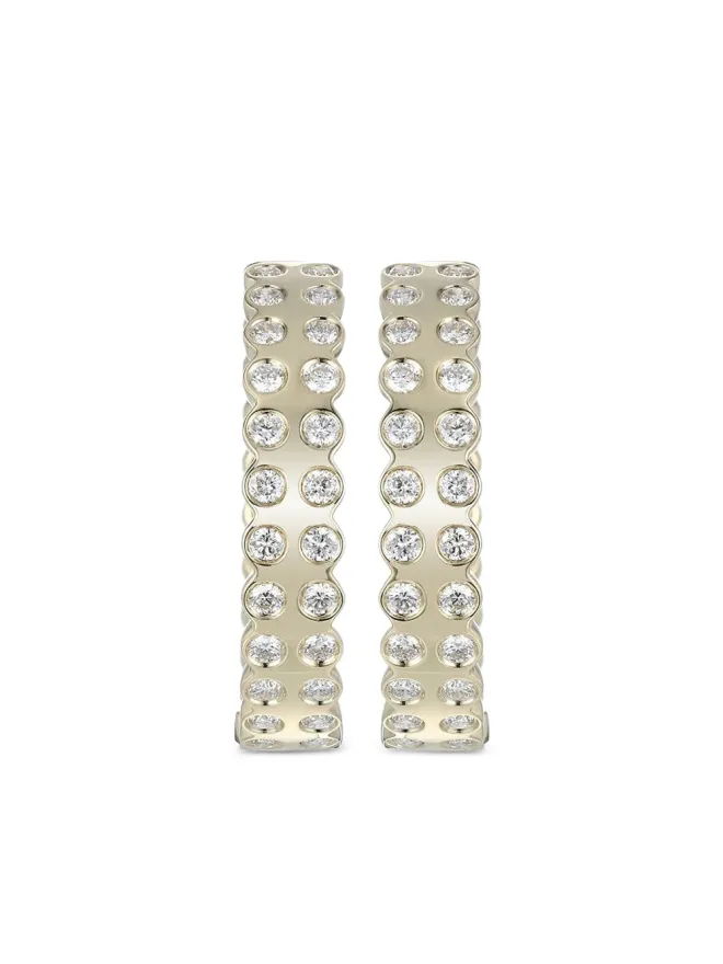 Type Jewelry Type Jewelry レゴ ダイヤモンド フープピアスの商品画像