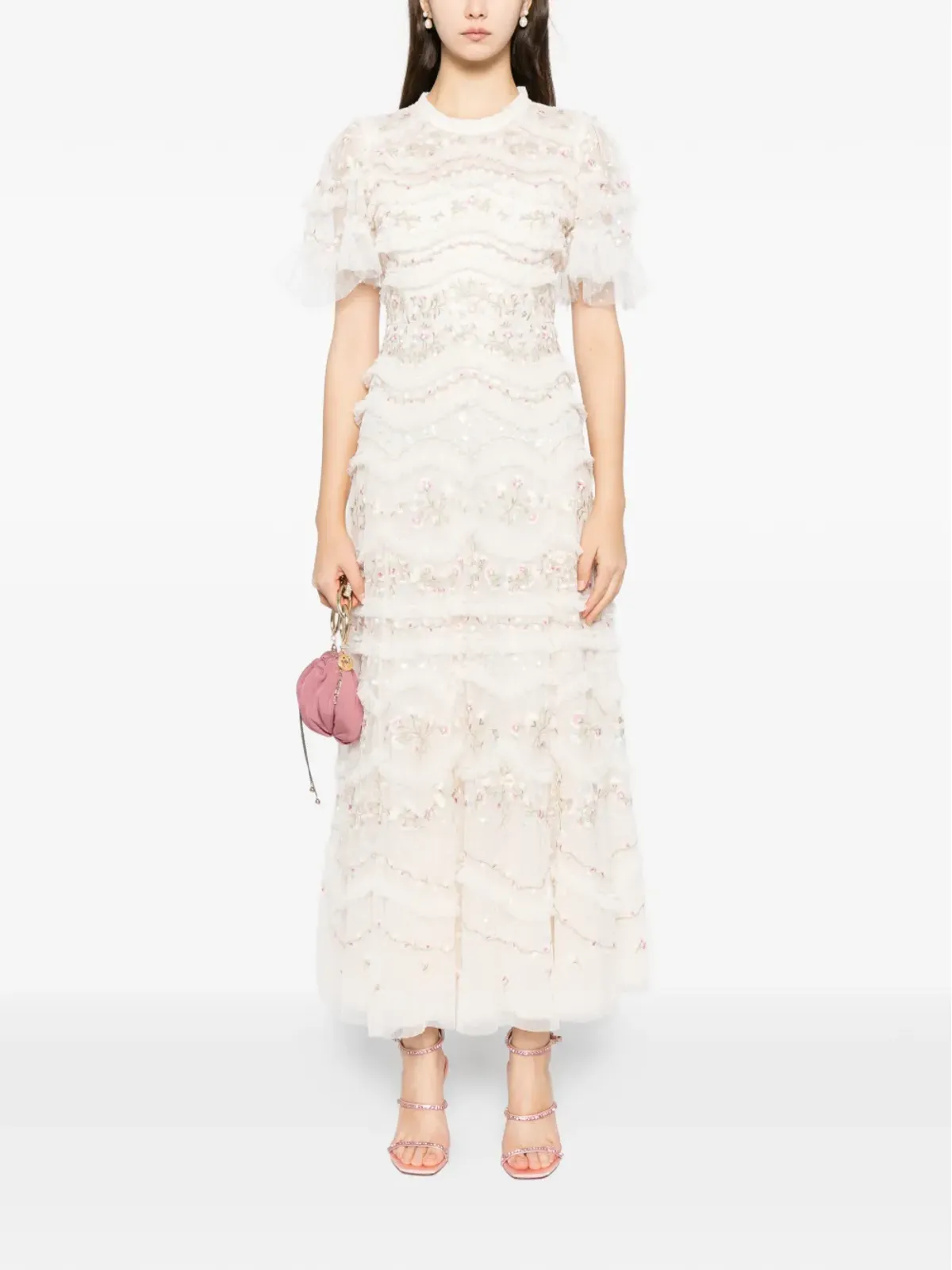 Needle & Thread Marina gown - Neutrals - 画像2