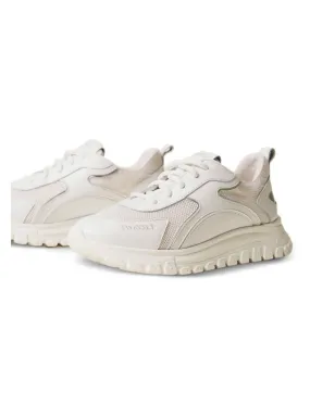 TWINSET Kids レザー レースアップスニーカー - サムネイル4