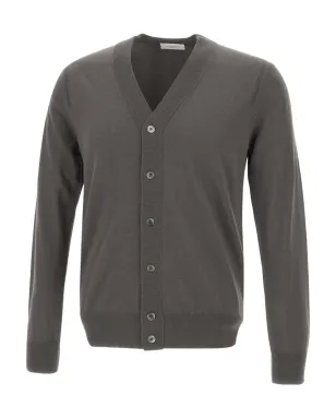 Paolo Pecora Vネックボタンアップカーディガン - サムネイル1