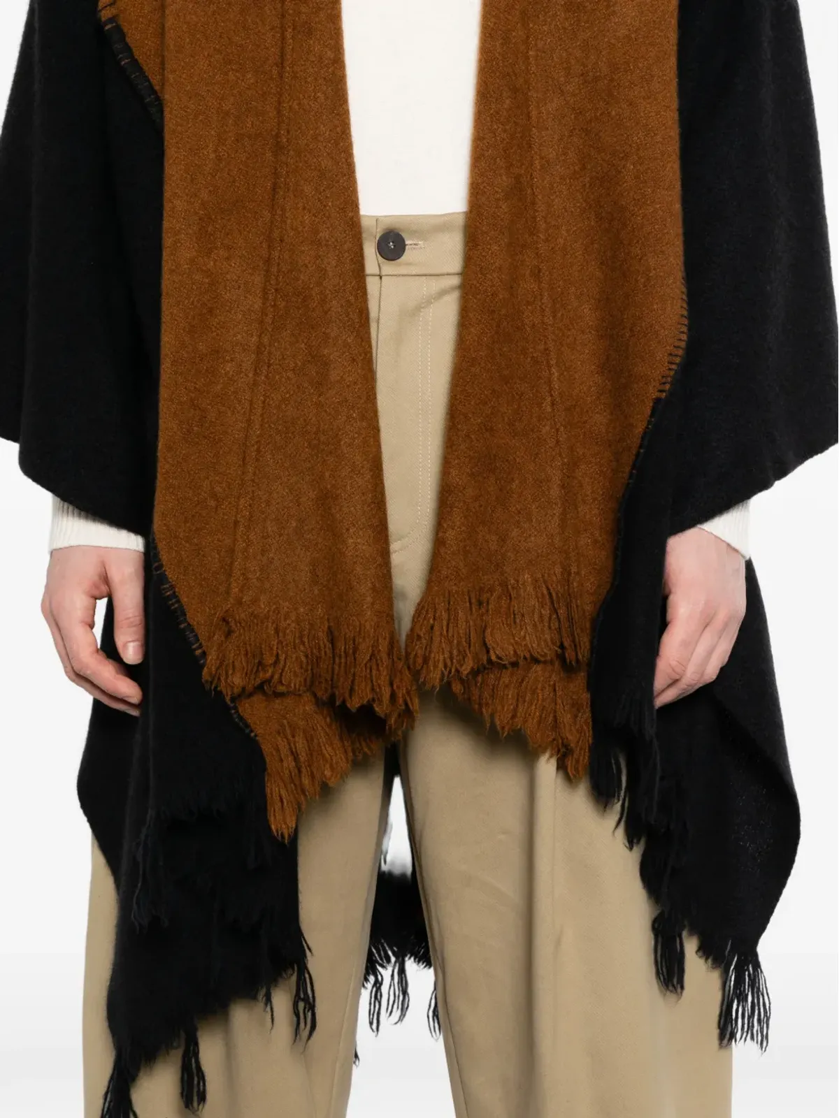 NORLHA Nomad Mount boiled cape - Brown - 画像5