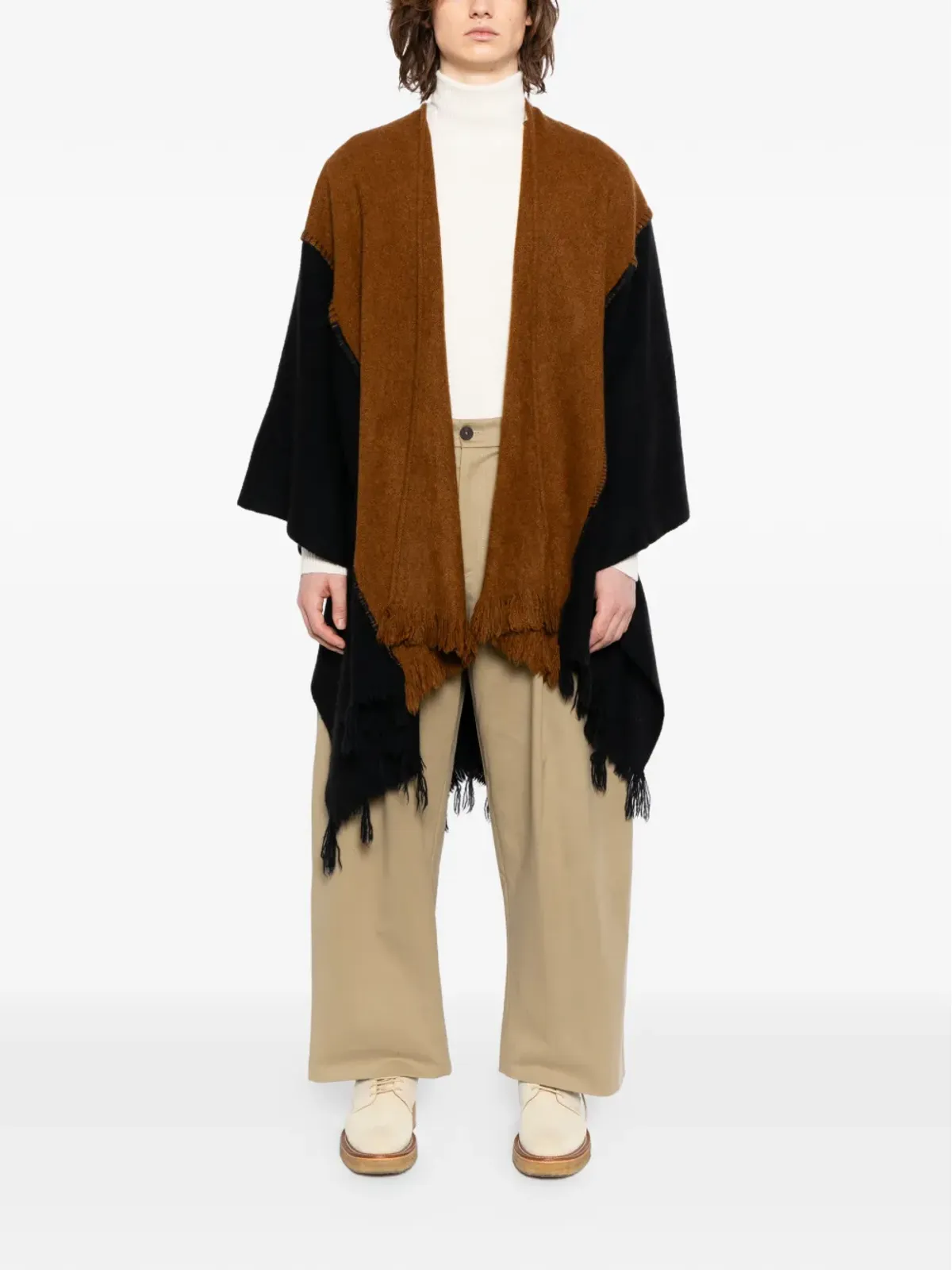 NORLHA Nomad Mount boiled cape - Brown - 画像2