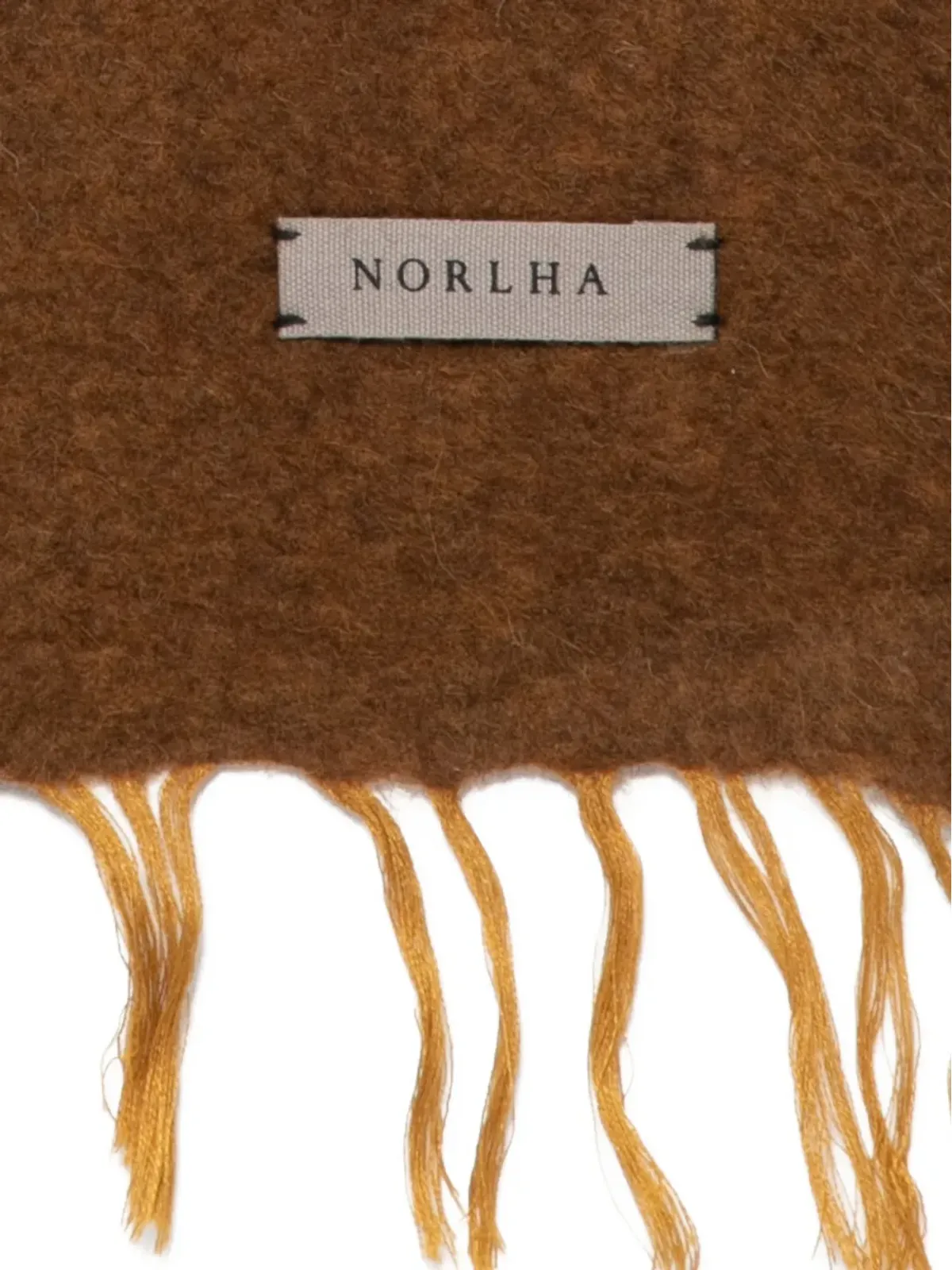 NORLHA オーバーフェルトフェザーリップルスカーフ - 画像2