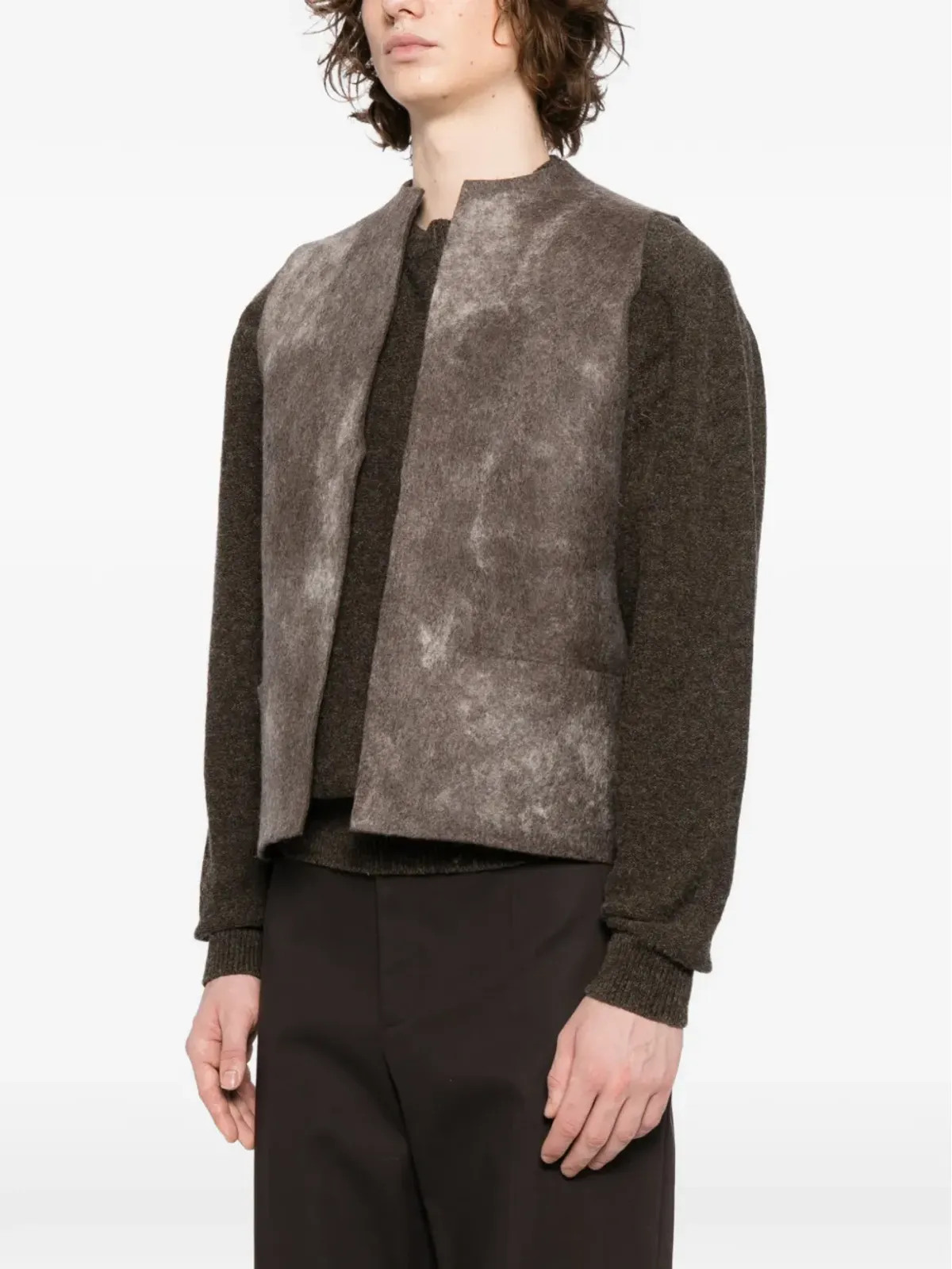 NORLHA Melang Felt vest - Neutrals - 画像3