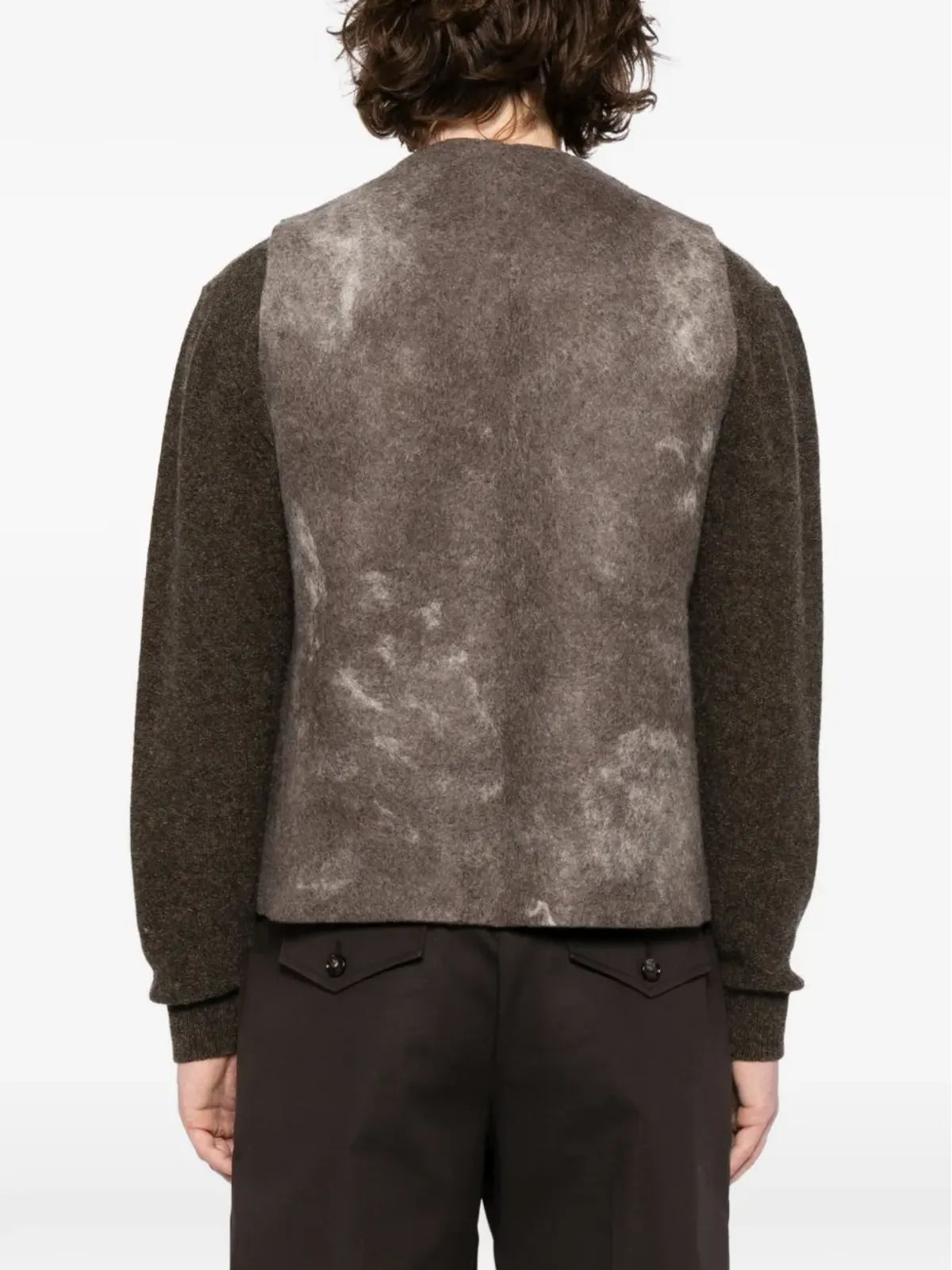 NORLHA Melang Felt vest - Neutrals - 画像4