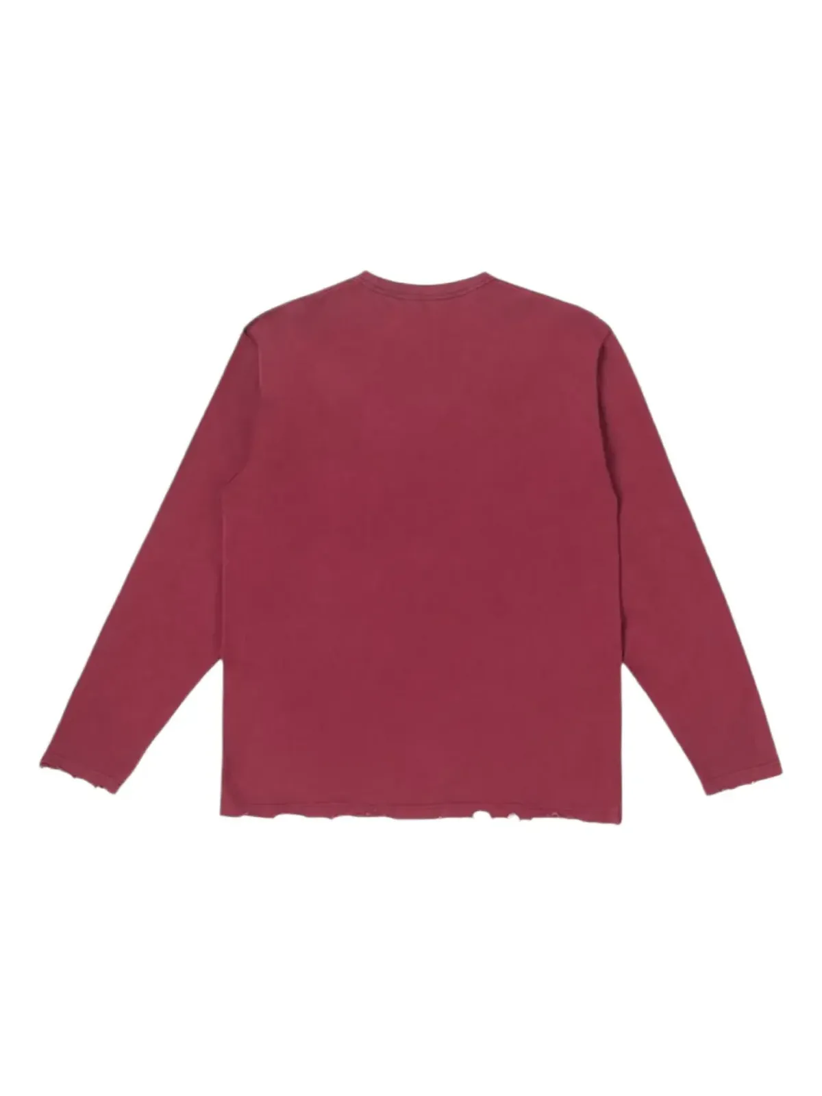 BLDG4 ラインストーン グラフィック ロングスリーブ Tシャツ - 画像2