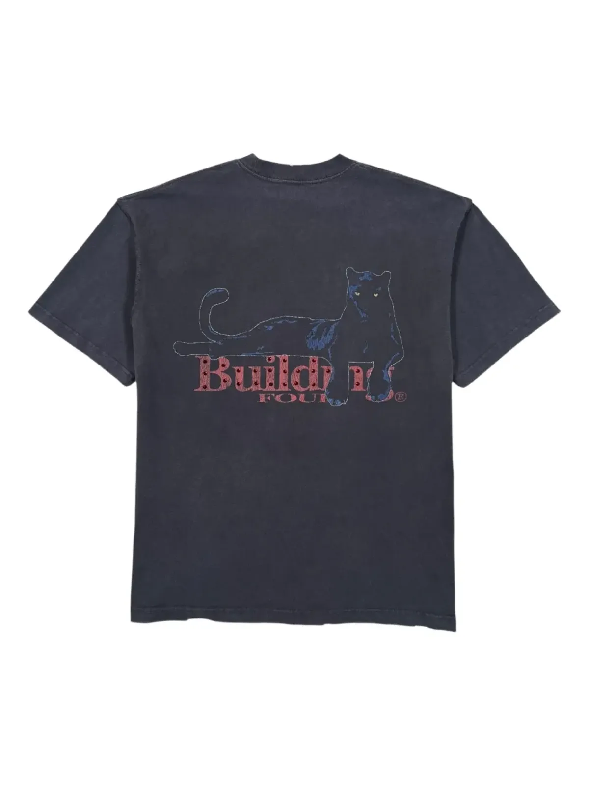 BLDG4 ビリヤード グラフィック Tシャツ - 画像2