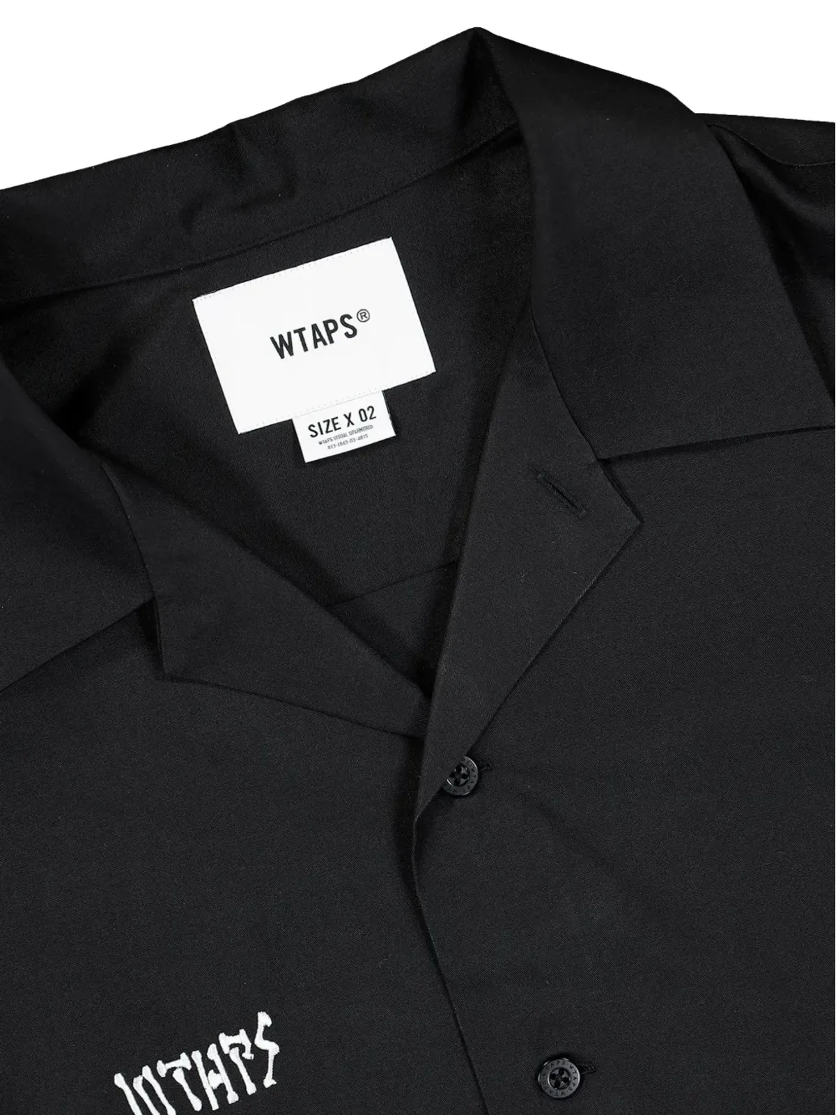 WTAPS CTLY. ツイル ボタンアップシャツ - ブラック - 画像4