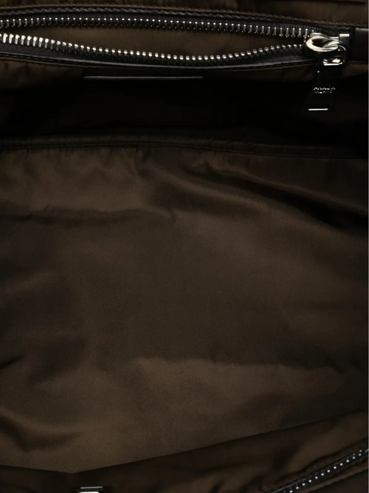 Prada ビンテージ 2000-2025 Tessuto リバーシブル トートバッグ - ブラウン - 画像5