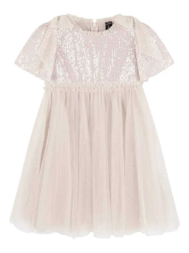 NEEDLE & THREAD KIDS NEEDLE & THREAD KIDS Paloma sequin ruffled dressの商品画像
