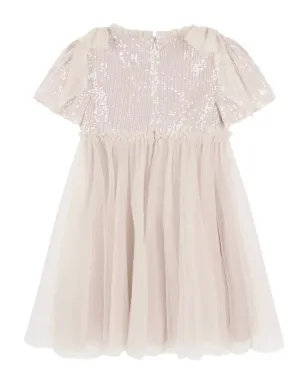 NEEDLE & THREAD KIDS Paloma sequin ruffled dress - サムネイル2