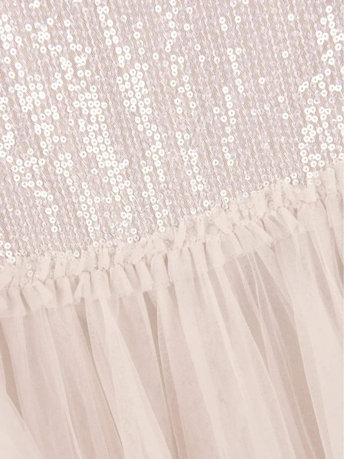 NEEDLE & THREAD KIDS Paloma sequin ruffled dress - 画像4