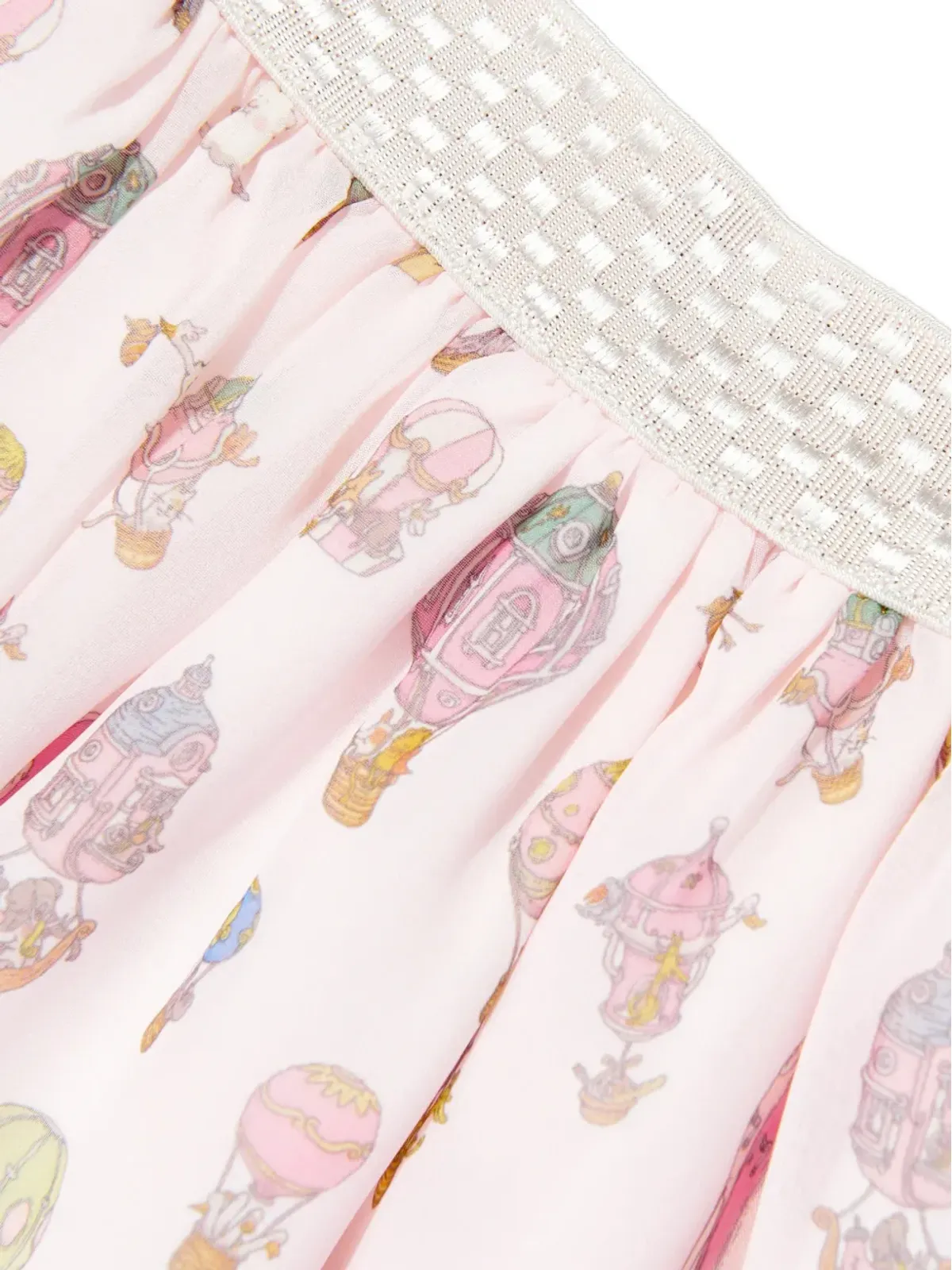 Atelier Choux バレリーナ風 バルーンプリント スカート - 画像3