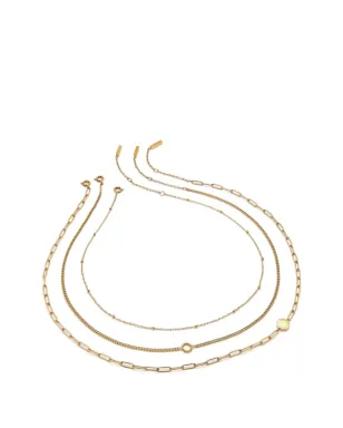 olivia burton イリュージョンスタッキング ネックレス セット - ゴールド - サムネイル1