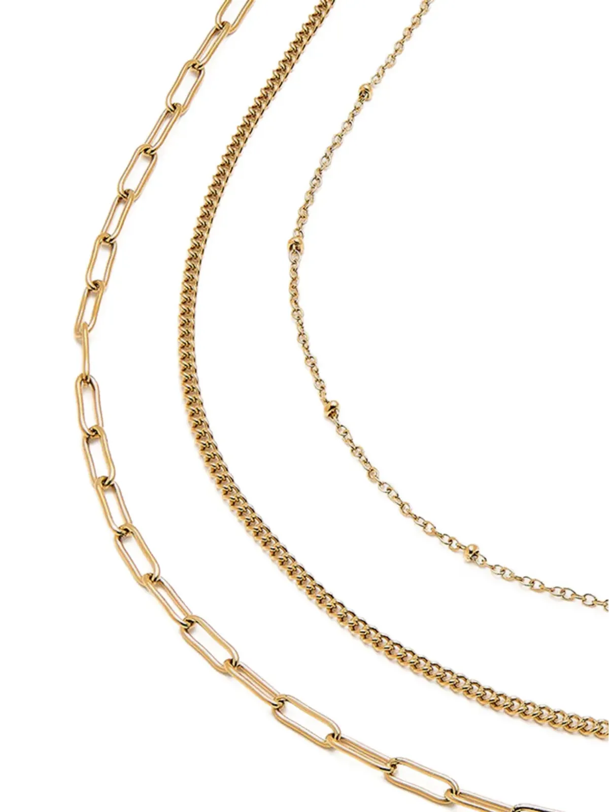 olivia burton イリュージョンスタッキング ネックレス セット - ゴールド - 画像2