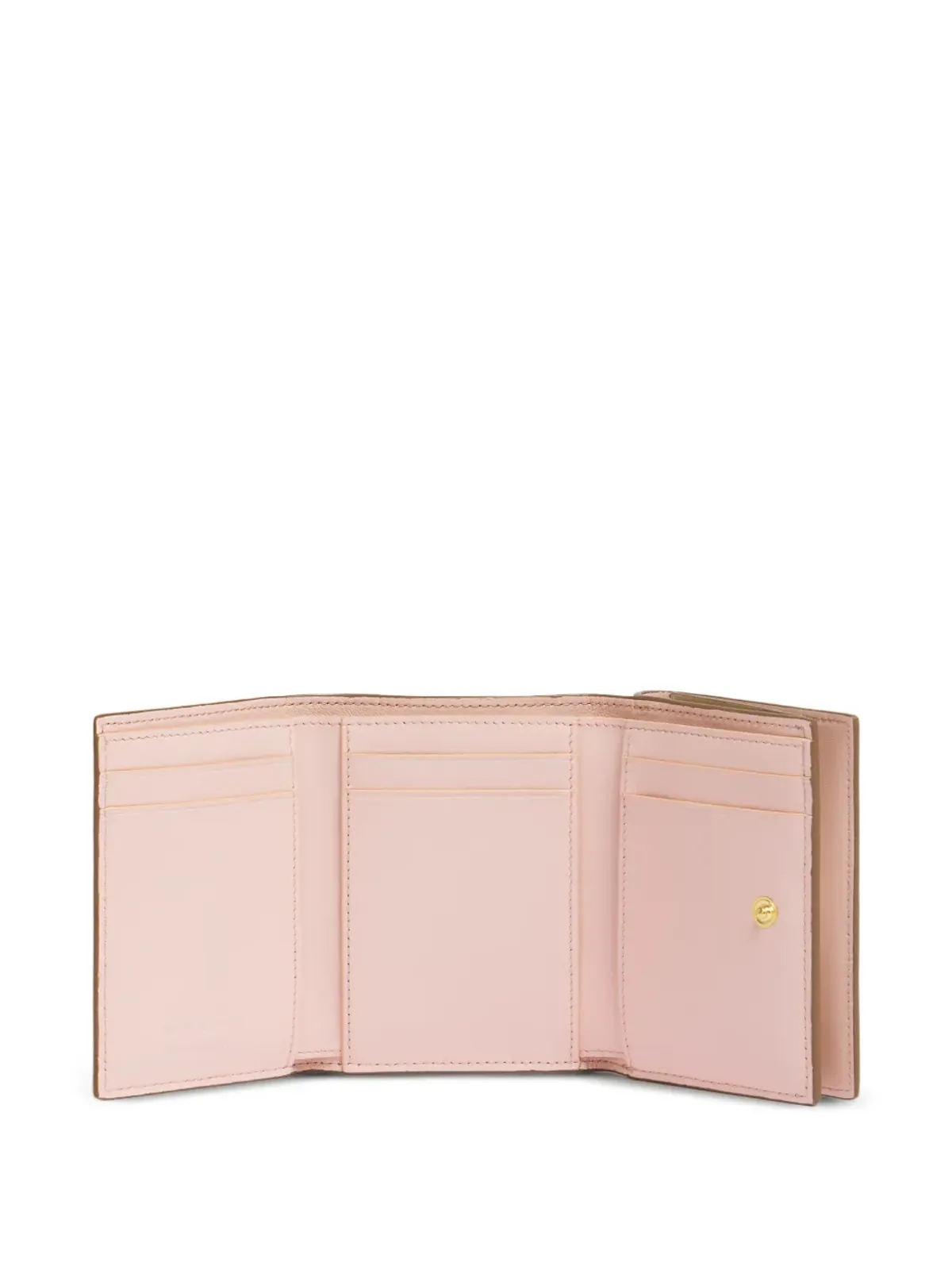 Marni 刺繍入りトライフォールドレザーウォレット - 画像4