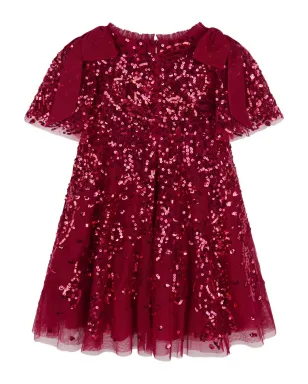 NEEDLE & THREAD KIDS スパンコールリボンドレス - サムネイル2