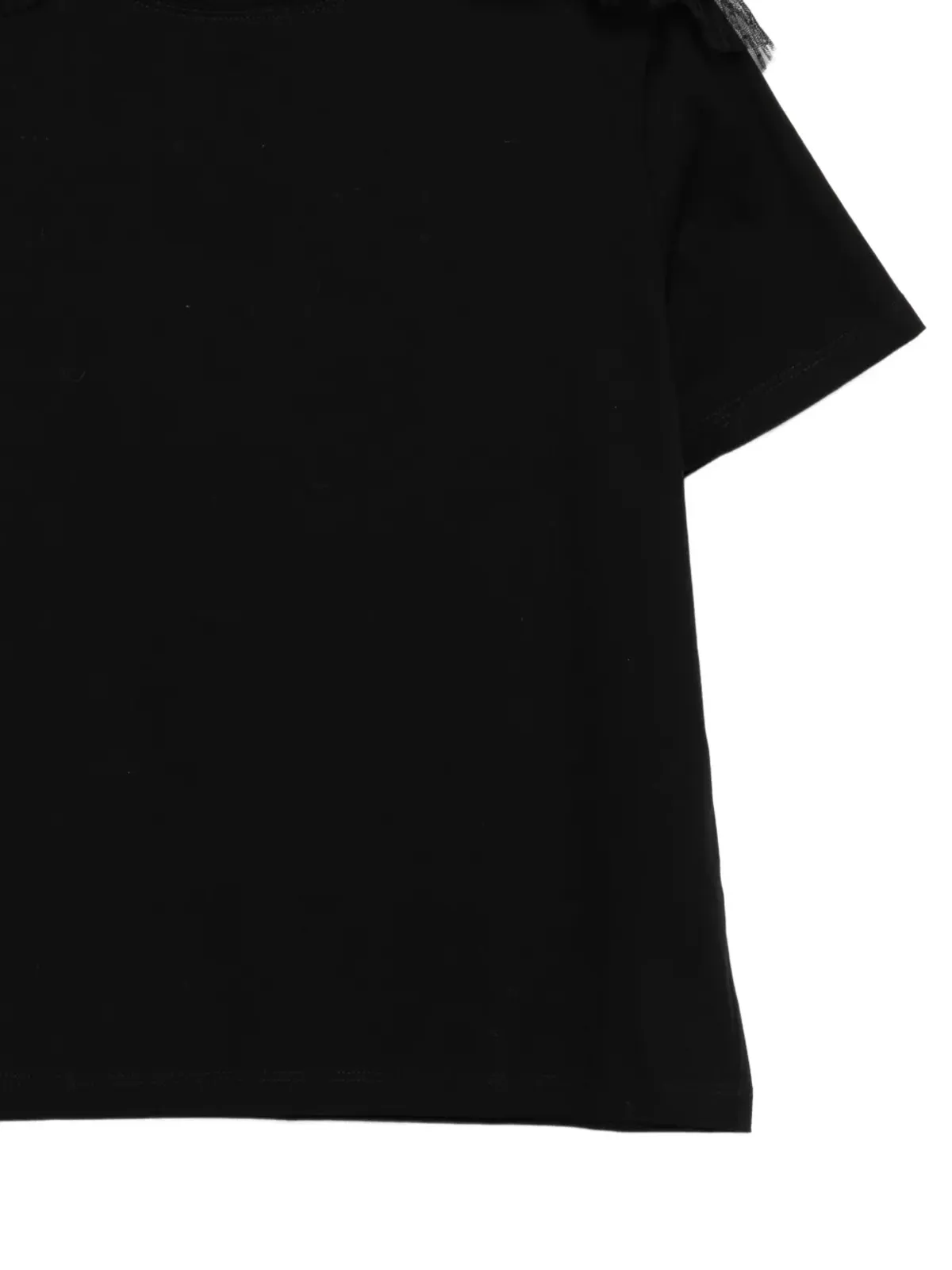 Parlor ラッフルスパンコール Tシャツ - 画像3