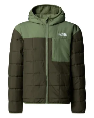 The North Face Kids ロゴ刺繍入りリバーシブルパディッドジャケット - サムネイル1