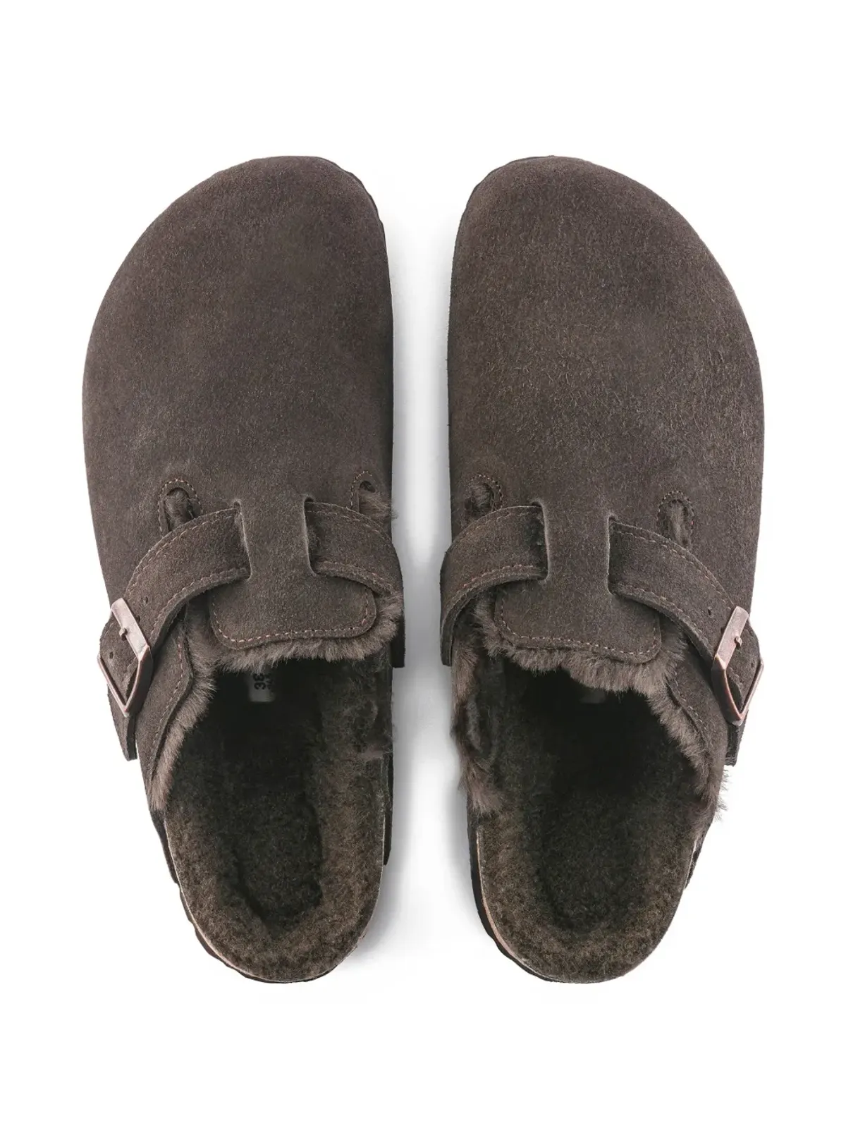 Birkenstock Kids ボストン バックルストラップ ミュール - 画像3