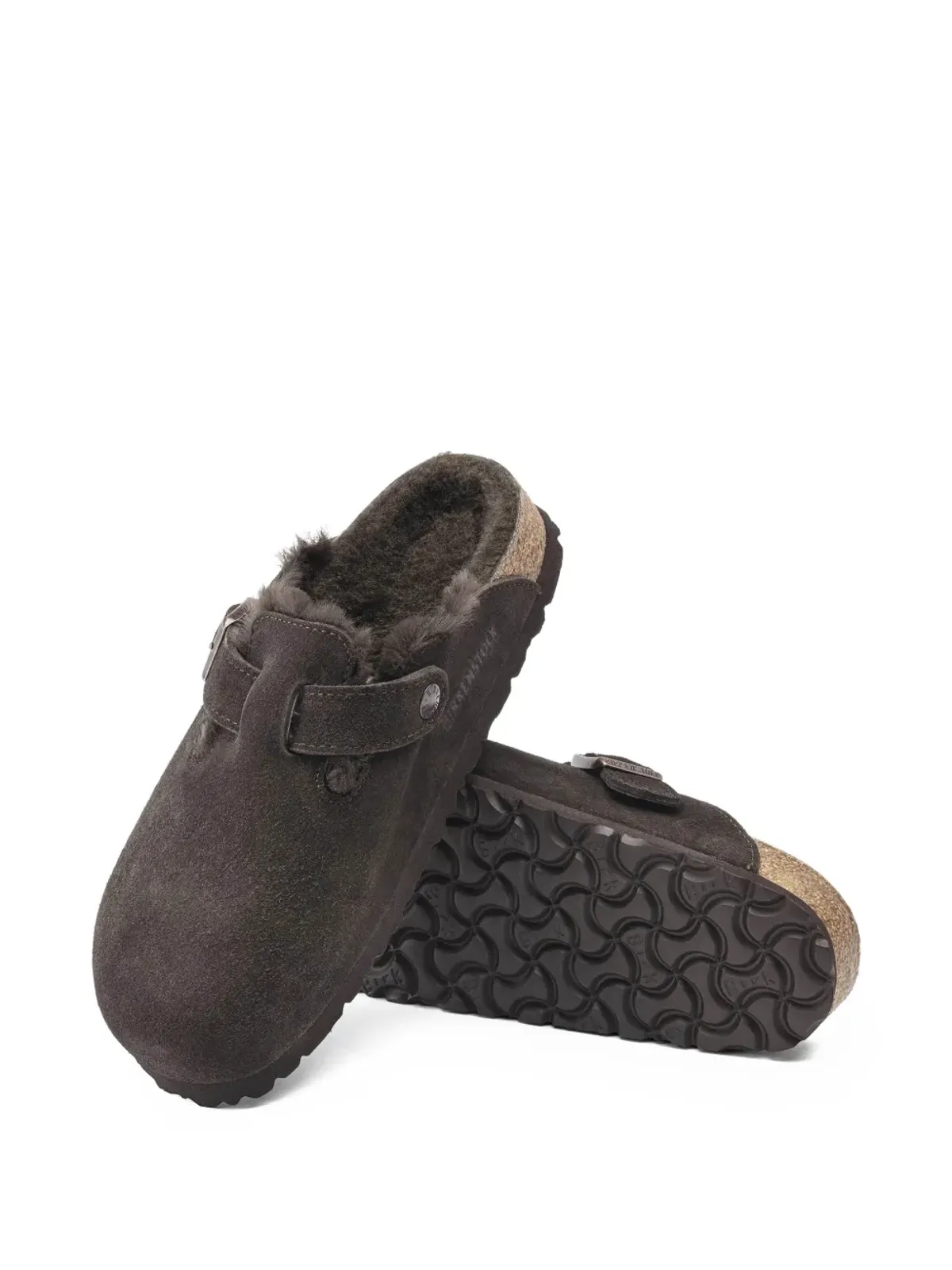 Birkenstock Kids ボストン バックルストラップ ミュール - 画像4
