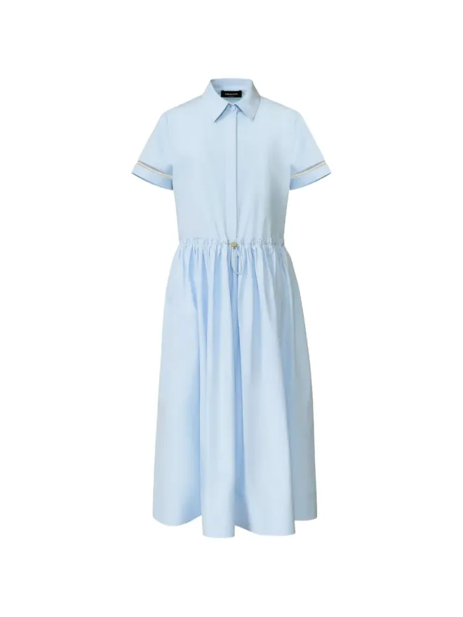 Fabiana Filippi Fabiana Filippi ドローストリングシャツドレスの商品画像
