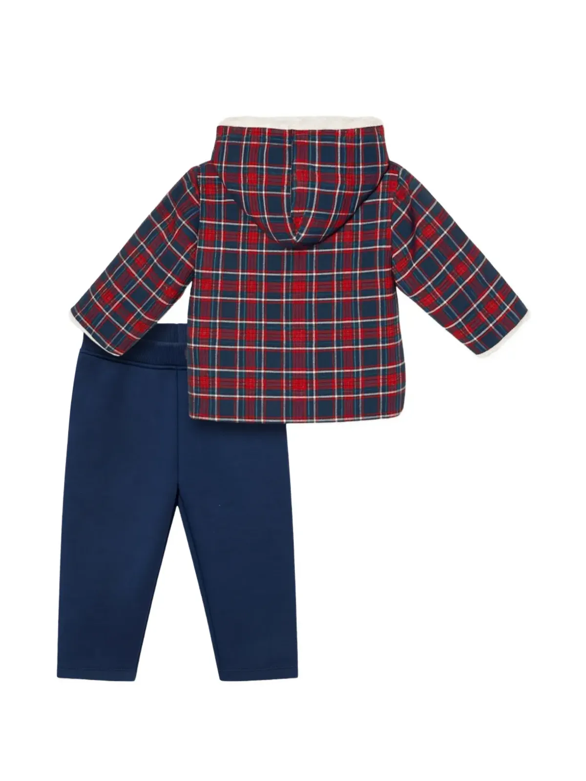 mininio elastic-waist trousers set (set of three) - Blue - 画像2