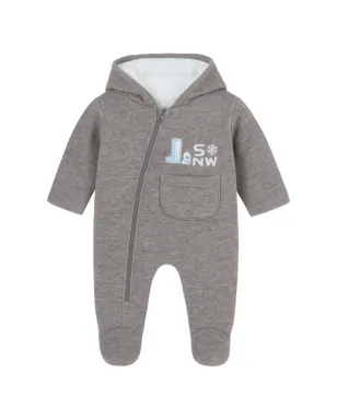 mininio hooded pyjama - Grey - サムネイル1