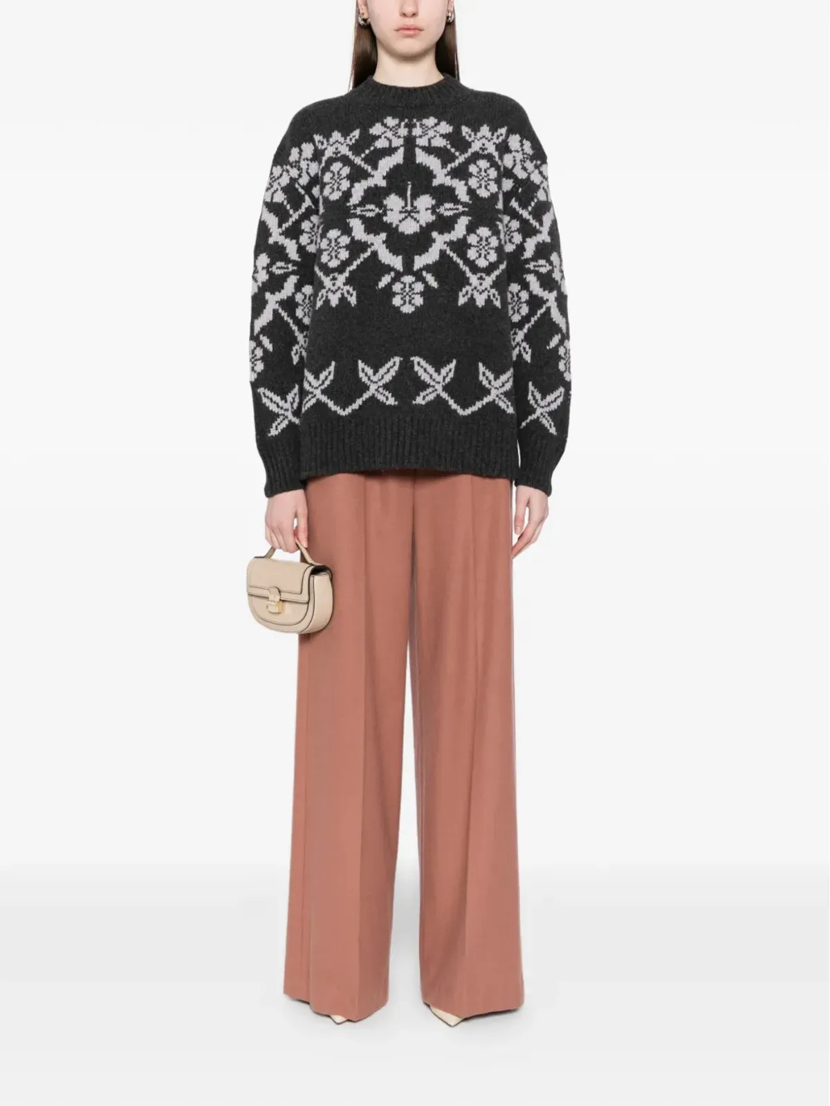 High Sport フェアアイル柄セーター - 画像2