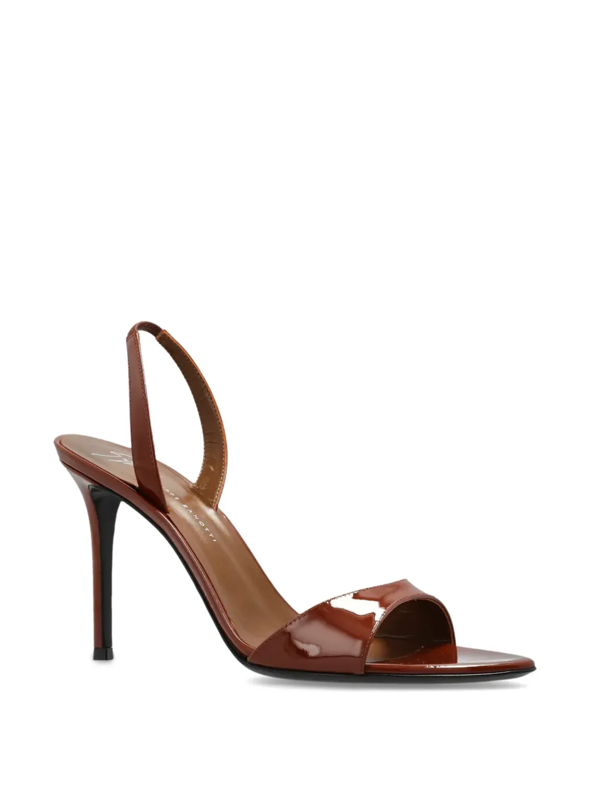 Giuseppe Zanotti リリベス90 スリングバックパンプス - ブラウン - 画像2