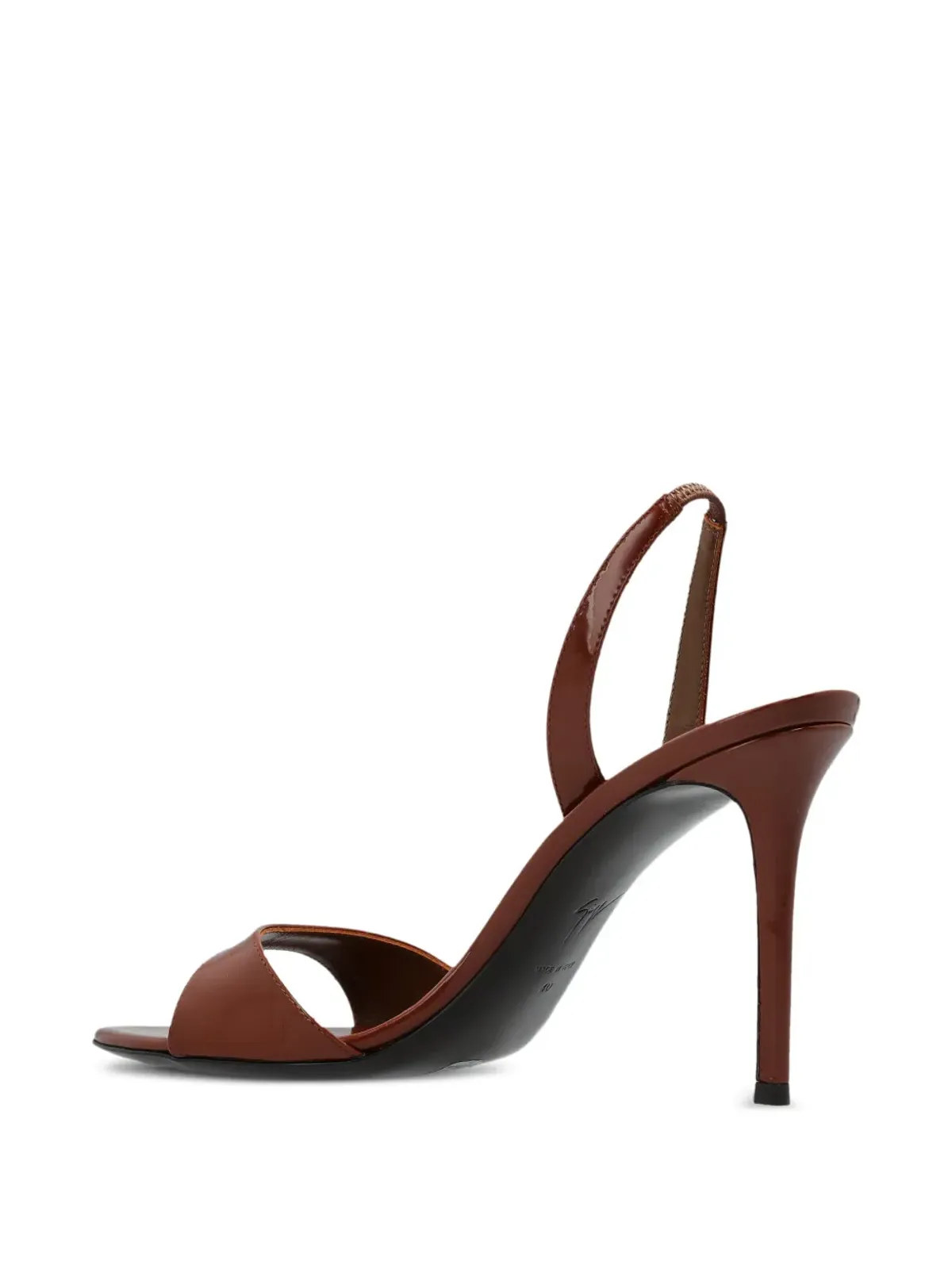 Giuseppe Zanotti リリベス90 スリングバックパンプス - ブラウン - 画像3