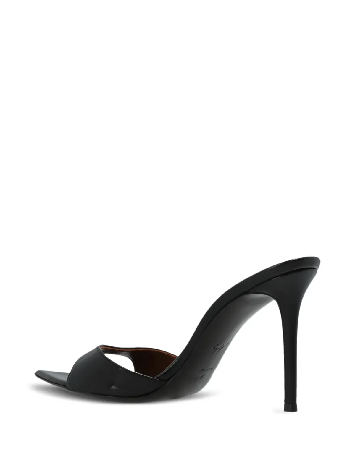 Giuseppe Zanotti 90mmイントリゴ ポインテッドトゥサンダル - 画像3