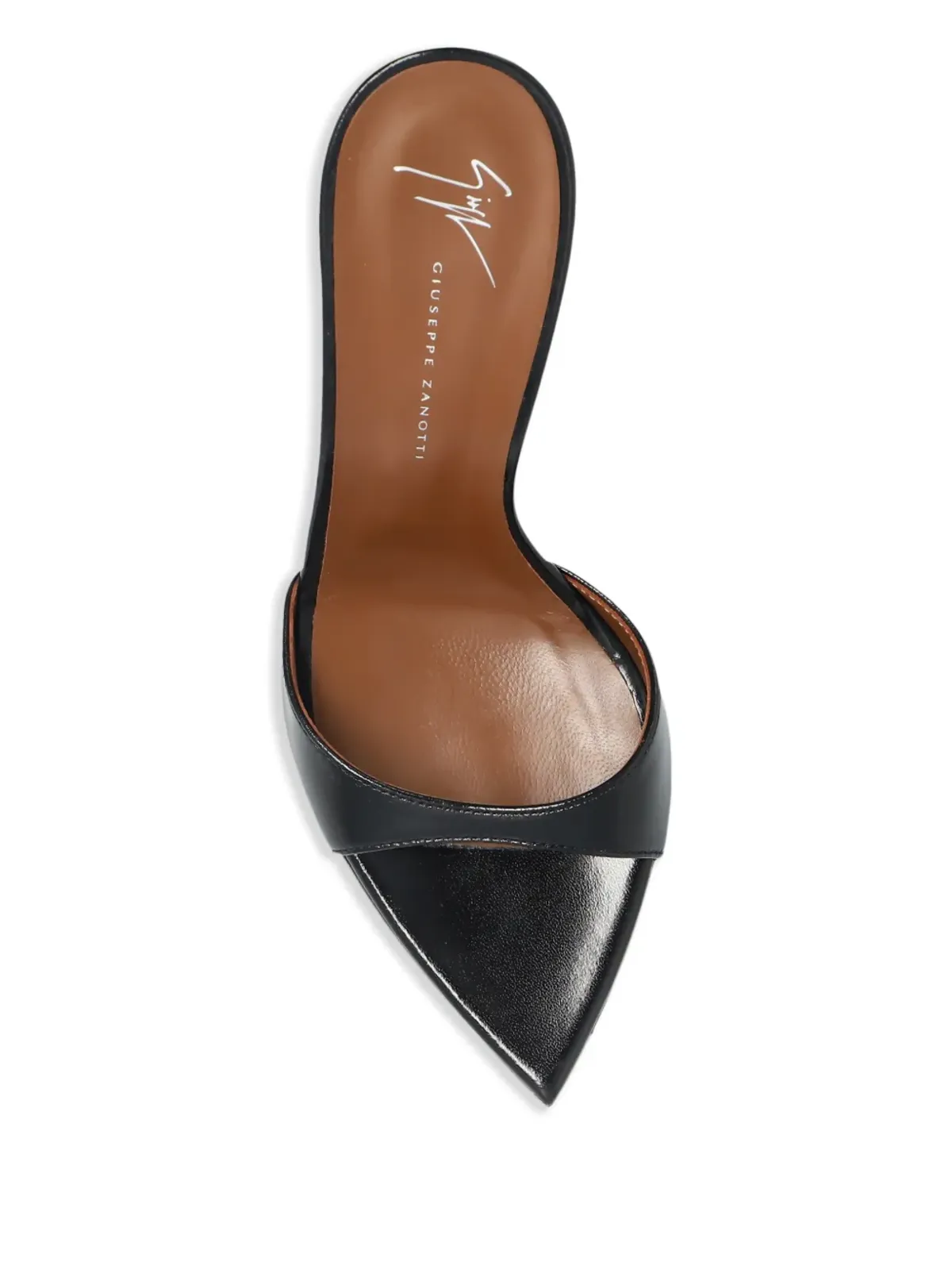 Giuseppe Zanotti 90mmイントリゴ ポインテッドトゥサンダル - 画像4