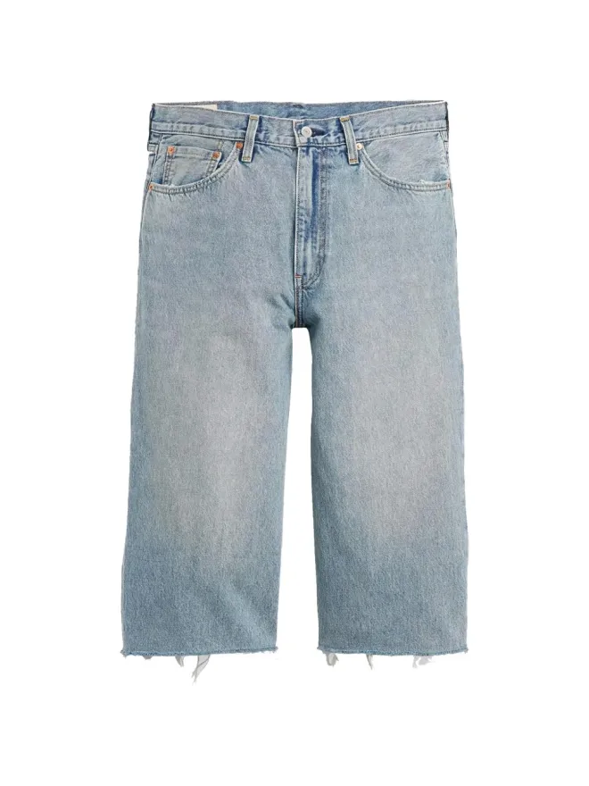 LEVI'S Levi's 478™ バギー・カプリ デニムショーツ ブルーの商品画像