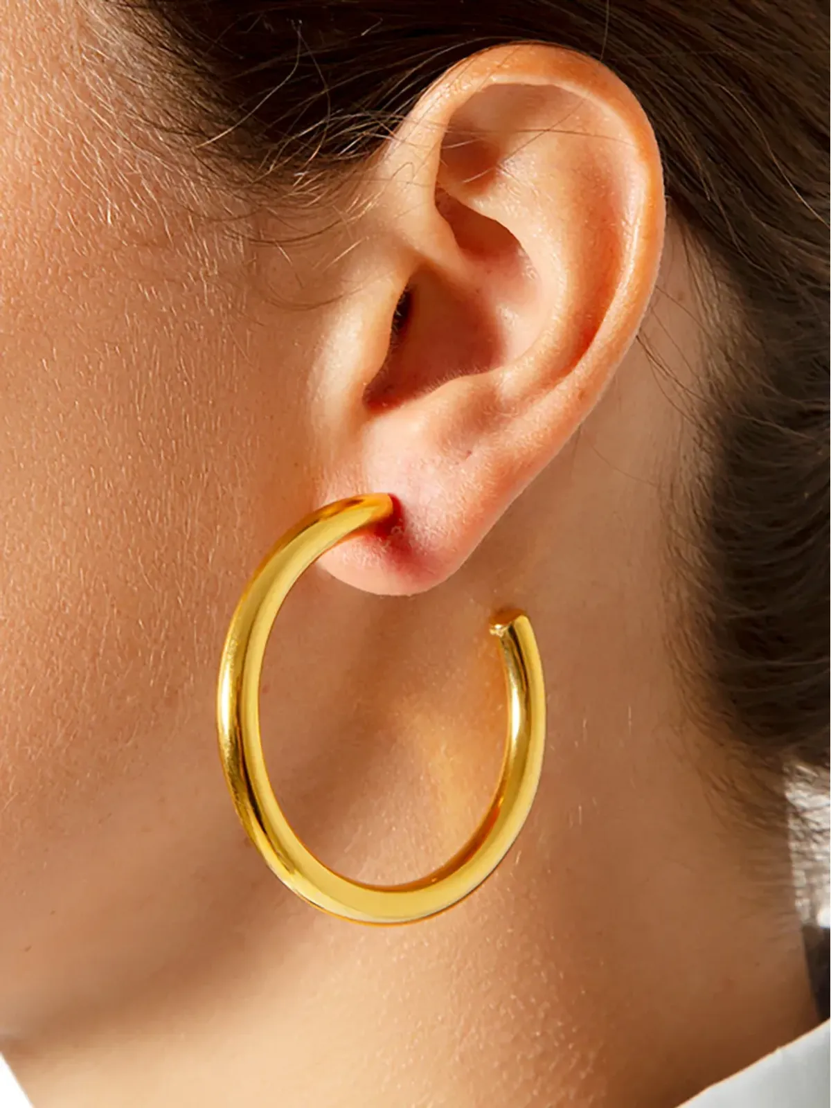 Ostras Collection plated kim earrings - Gold - 画像2