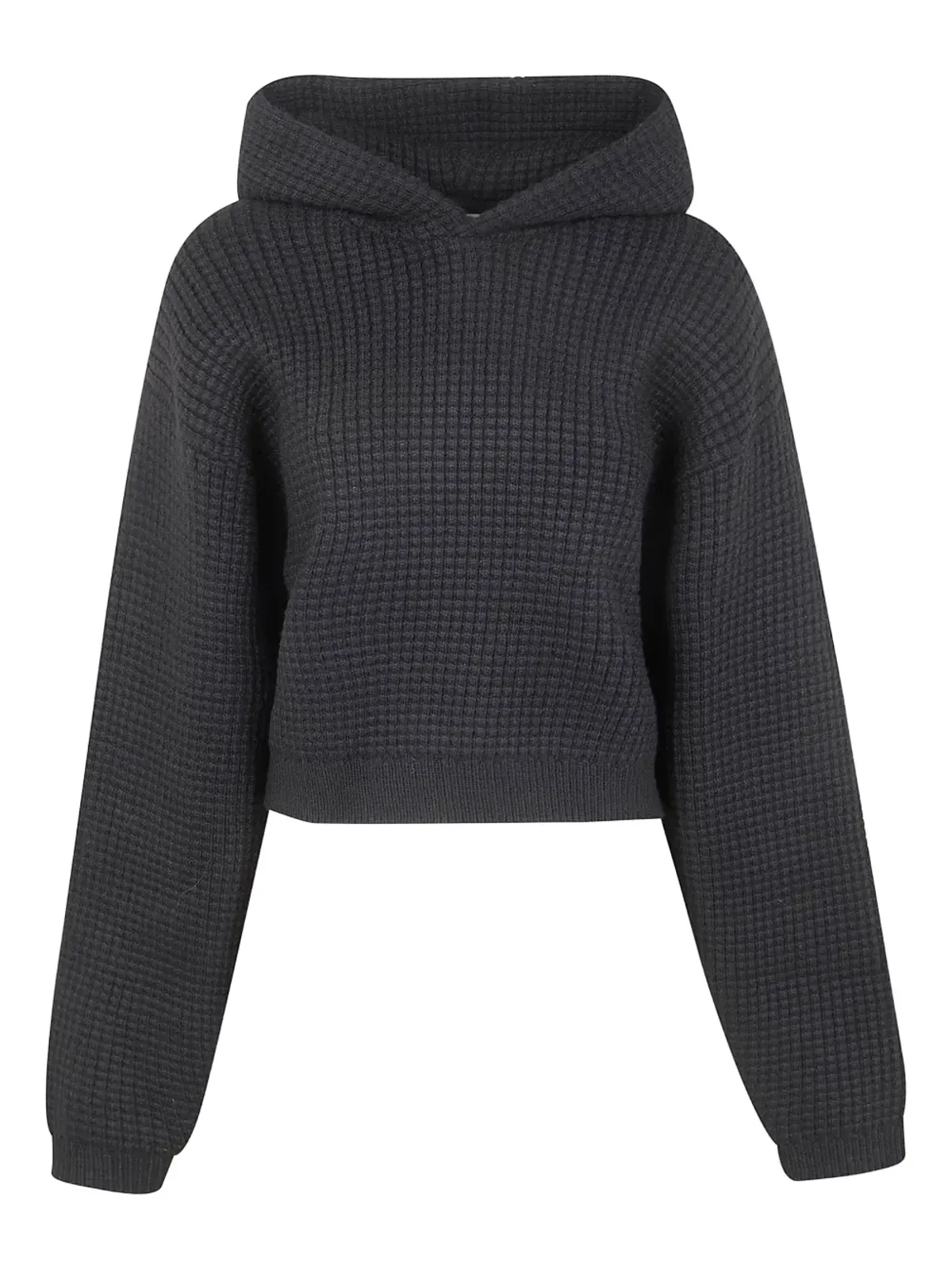 FEAR OF GOD ESSENTIALS ワッフルフーディー - ブラック - 画像1