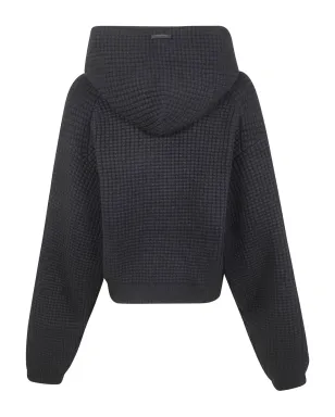 FEAR OF GOD ESSENTIALS ワッフルフーディー - ブラック - サムネイル2